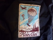 béret noir "plein ciel" taille 50 équipement militaire coiffe utilisé