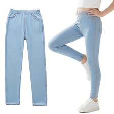 Leggings pour Fille Jeans