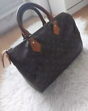 ♡Sac Monogram Louis Vuitton Speddy 30 Vintage Authentique Avec N° De Série ♡