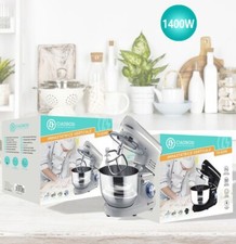 Robot De Cuisine Planétaire Pétrin 1400W Bol En Acier Inoxydable 5,5L