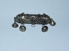 Ancien pendentif Gau boite cachette en argent 26gr ou appelé wishtube INDE