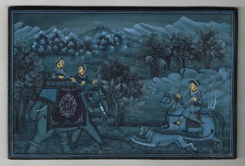 Peinture miniature indienne - miniature,