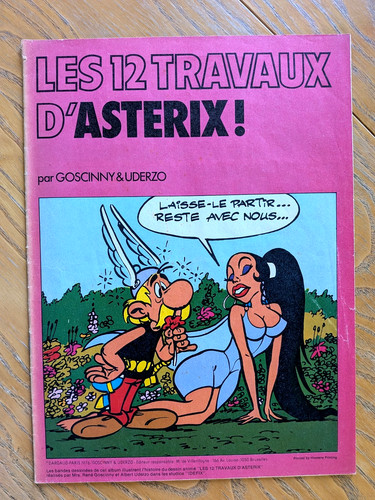 Les travaux astérix hors - 12,