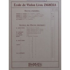 ZIGHÉRA Léon Gammes et