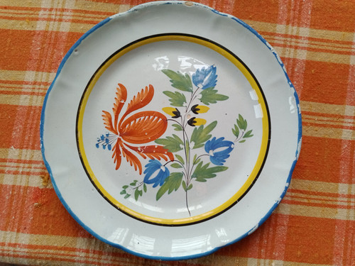 Mauvais état assiette - &mauvais, état&