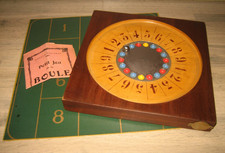 Jeu de Société Ancien jeu de La Boule JAL France Casino Roulette