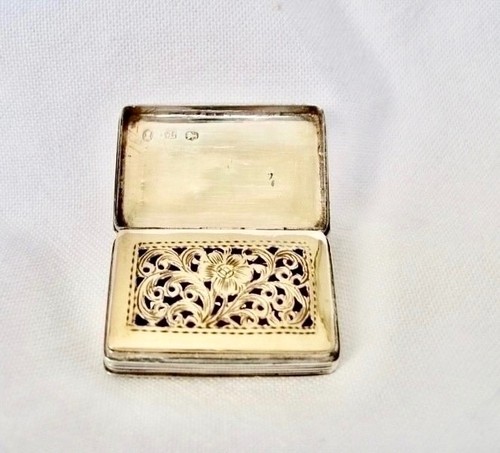 Vinaigrette argent massif - vinaigrette,