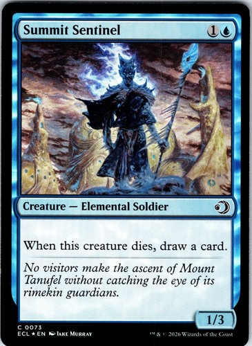 Summit sentinel foil lorwyn - sentinel, c