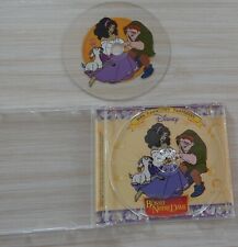 RARE CD WALT DISNEY LE BOSSU DE NOTRE DAME MES CHANSONS PREFEREES 4 TITRES 1998