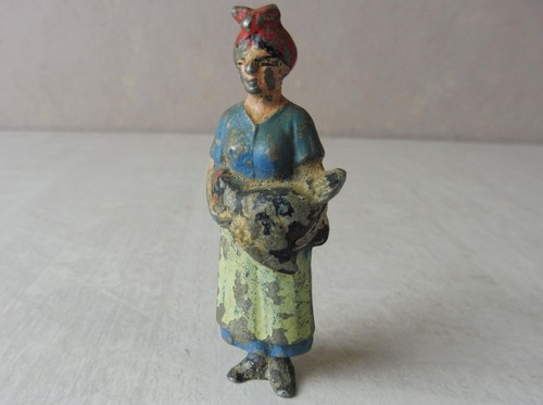 Ancienne figurine fermière - figurine,,
