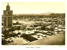  Document ancien une ville Tunis Cl Otus 