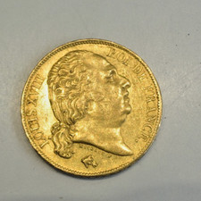LOUIS XVIII 20 FRANCS OR /GOLD