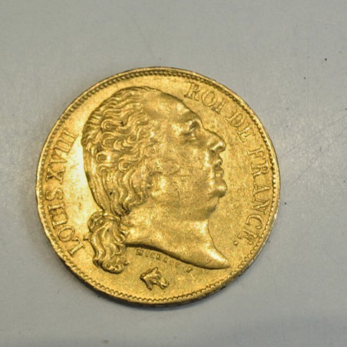 Louis xviii francs - 20,