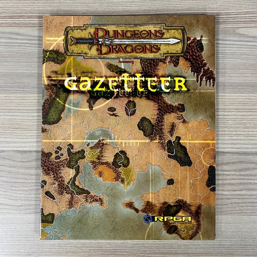 Gazetteur dungeons dragons - gazetteur,