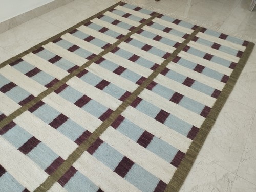Tapis bleu scandinave suédois