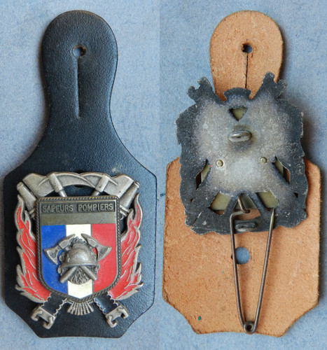 Sapeurs pompiers insigne à - sapeurs,
