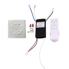 Kit de télécommande sophistiqué pour ventilateurs de plafond DC 24V avec fonc
