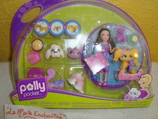 POLLY POCKET ANIMAUX CLIP ET