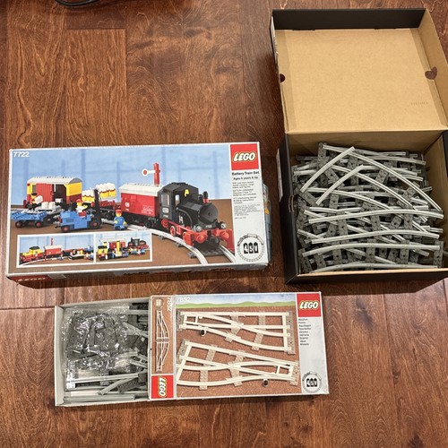 Lego trains steam cargo train - lego,