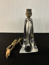 Pied de lampe cristal Daum France modèle10