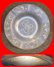 Grande coupe Art déco SABINO , verre opalescent signé 