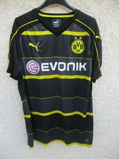 Maillot BVB BORUSSIA DORTMUND 2017 PUMA away shirt trikot noir XL