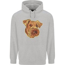 Un Sweat À Capuche Pour Homme Airedale Terrier Bingley Waterside En 80% Coton