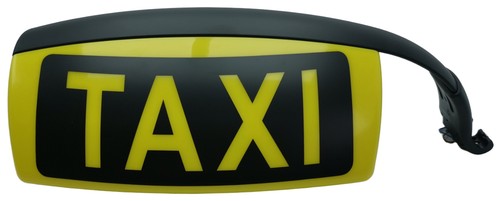 Enseigne toit taxi - taxi, pour