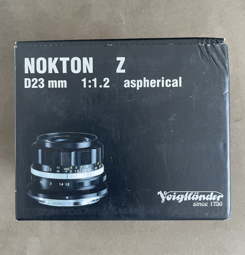 Objectif voigtländer nokton - objectif,