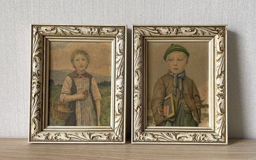 Paire cadres photo bois - de,