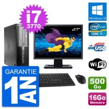 PC HP Pro 4300 SFF Ecran 27"