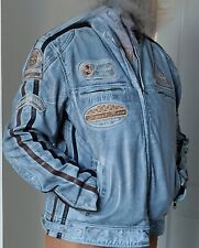 blouson moto femme cuir neuf