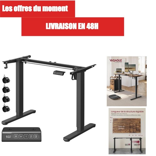 Vasagle bureau électrique - vasagle,