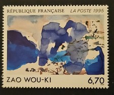 Timbre Stamp YT 2928 - Painting - Tableau de ZAO WOU-KI - Neuf ** MNH 