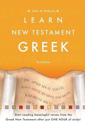 Learn new testament greek - learn,