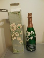 Bouteille de champagne déco Perrier-Jouët 1979 vide avec boîte