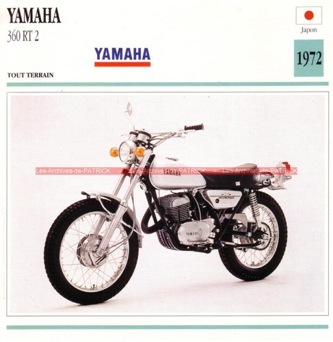 Yamaha 360 rt2 1972 - rt-2,