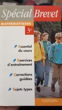 Spécial brevet mathématiques  3ème  Nathan