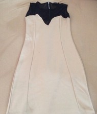 Club L Dress Size 6 Tan And