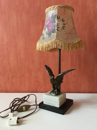 Ancienne lampe ornée un - lampe, d’un