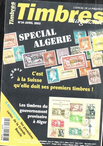Revue timbres magazine - revue,
