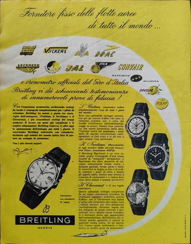 Breitling publicité montre - breitling,