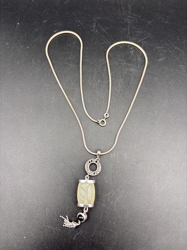 Ancien collier argent - collier,