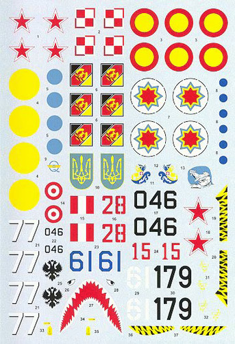 Decal line set - line, 1/48