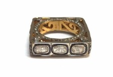 Polki Anneau Bague Diamant