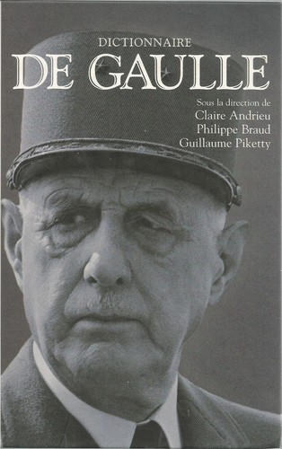 Dictionnaire gaulle andrieu - de,