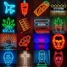 Panneau LED néon lumière USB