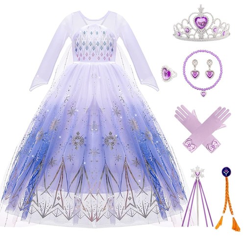 Deguisement robe reine des - robe,