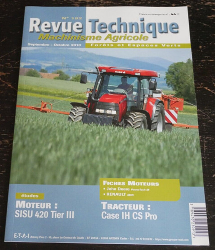 Case pro revue technique - ih, cs