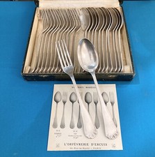 Rare grands couverts ercuis - 12,